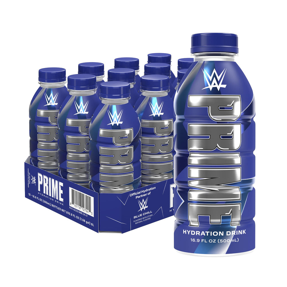 Prime Hydration Cherry Freeze bottle shows bold flavor with electrolytes for workouts