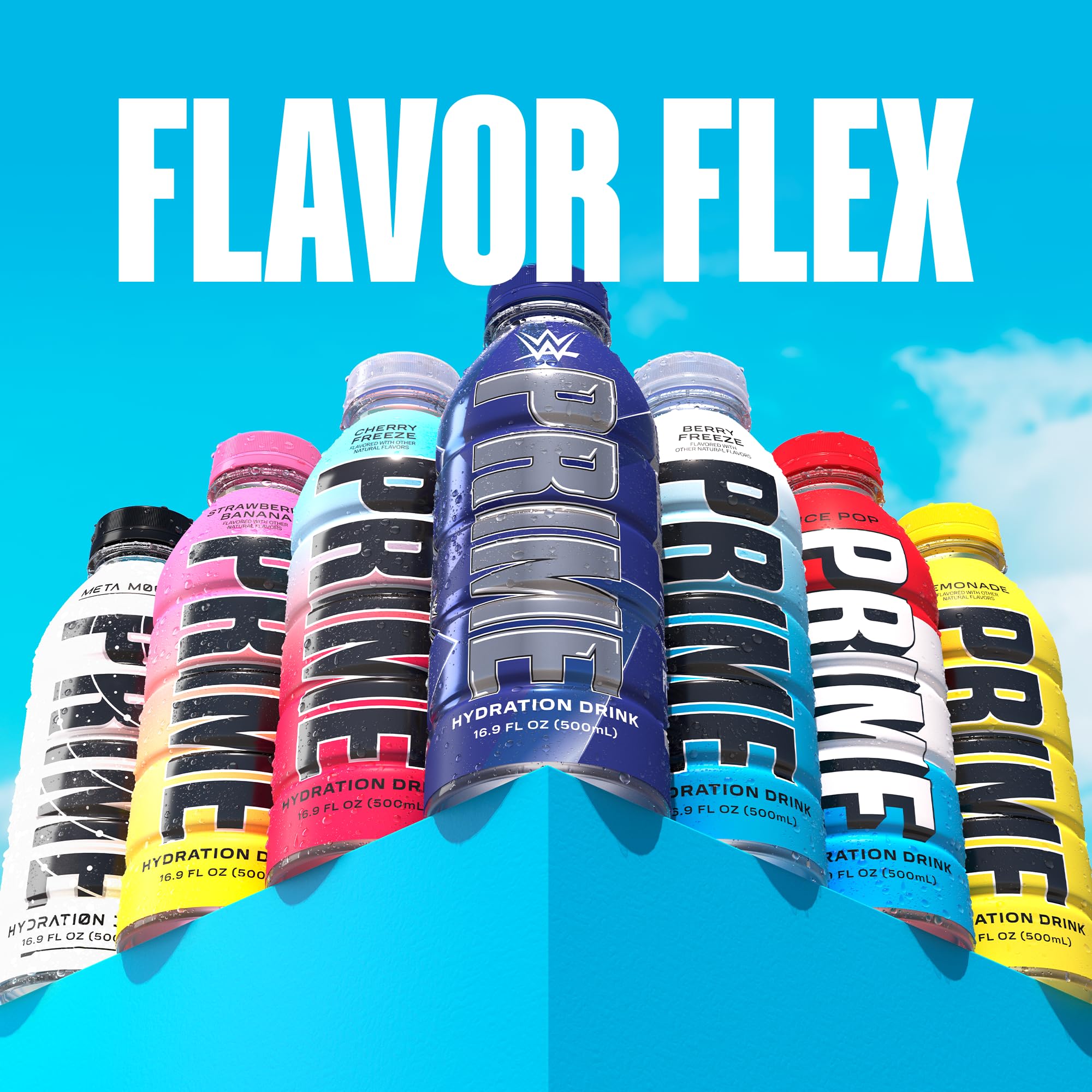 Prime Hydration Low Sugar bottle showcases lighter refreshment with electrolytes for long days