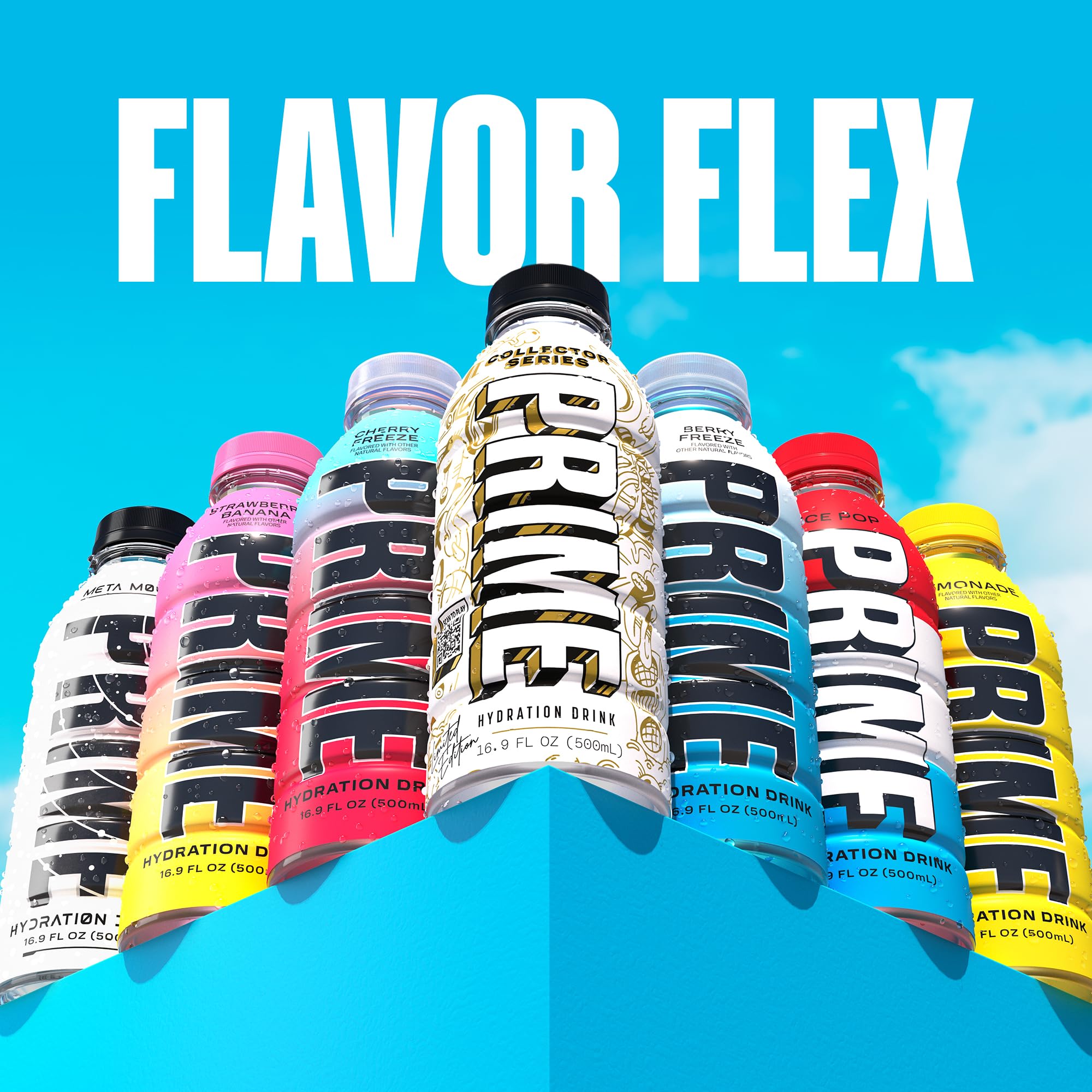 12-pack PRIME Hydration Collector Series ready for home, gym, or office