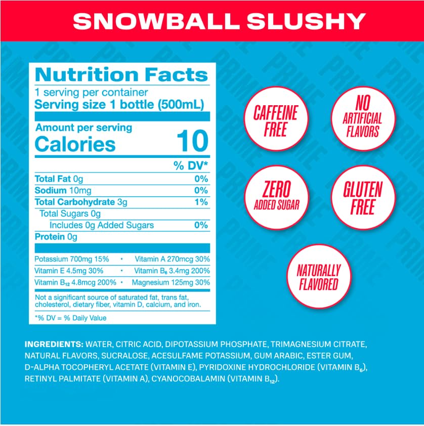 Snowball Slushy being poured into a glass showing bold flavor.