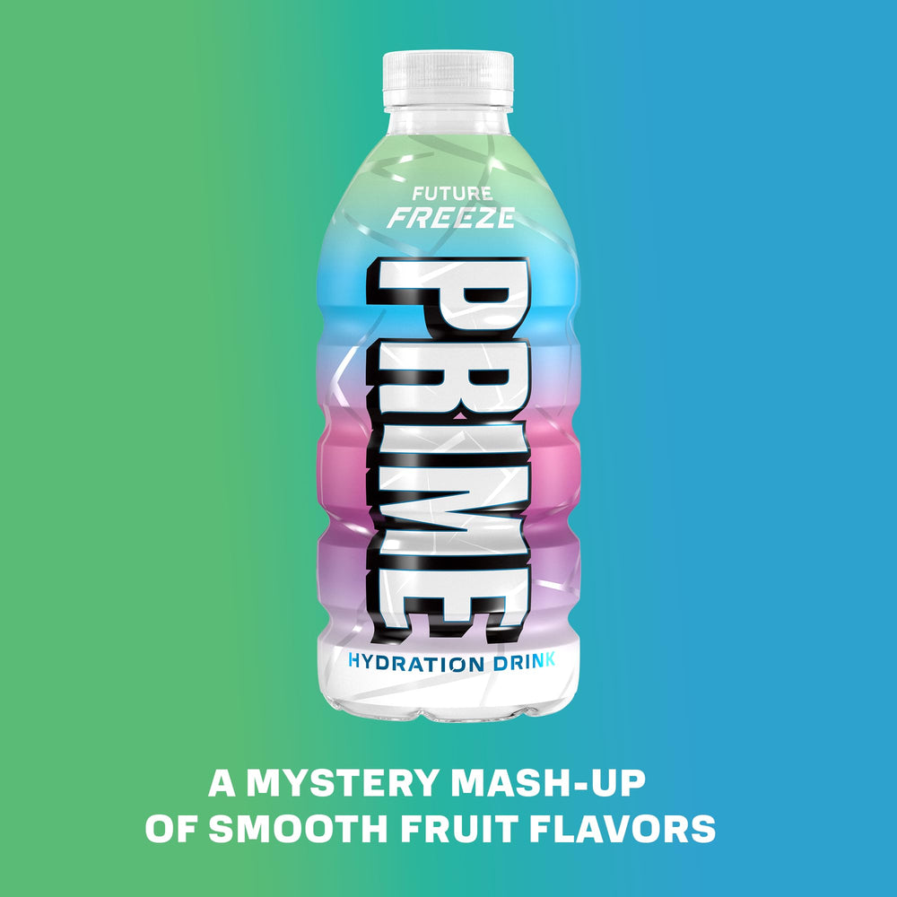 PRIME Hydration bottle with ten percent coconut water for natural hydration boost