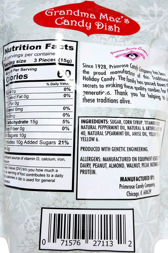 Primrose hard candy mix close-up highlighting glossy texture and variety.
