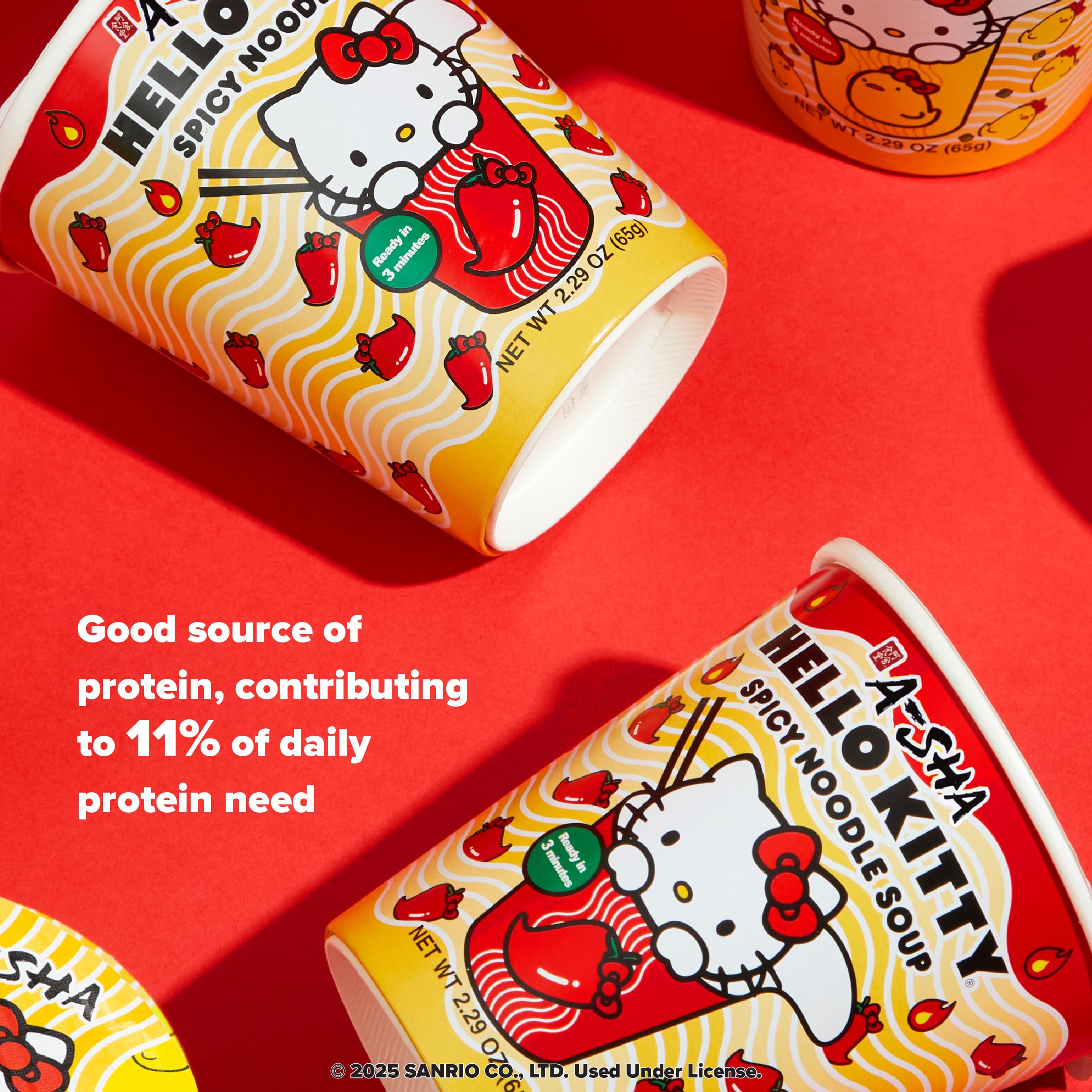 Six-pack display ideal for sharing with friends.