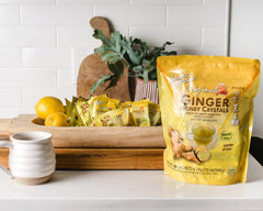 Prince of Peace Ginger Honey Crystals sachets pack for on-the-go