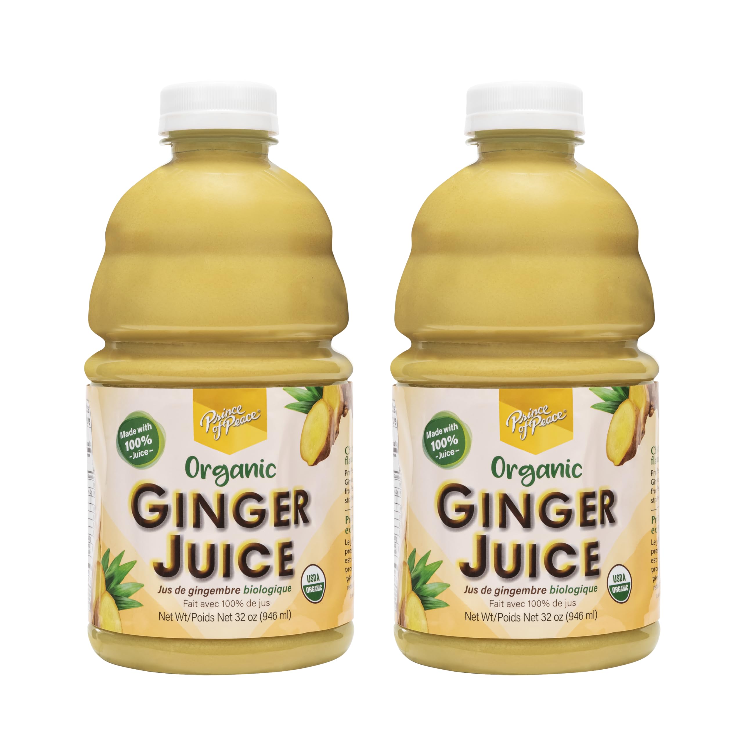 Prince Of Peace ginger juice bottle 32oz with natural aroma for everyday flavor
