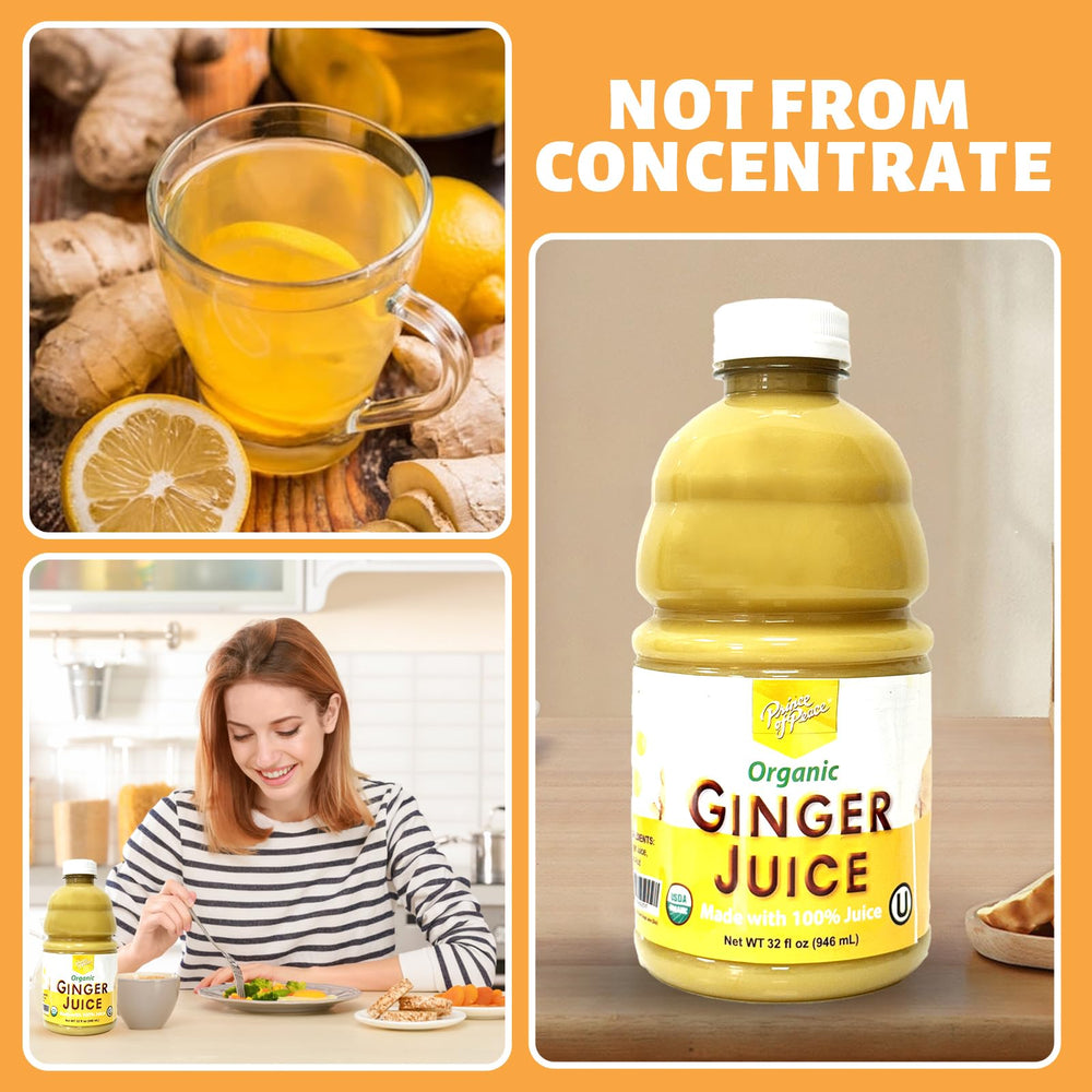 Prince Of Peace Ginger Juice in kitchen scene for quick health-minded moments.
