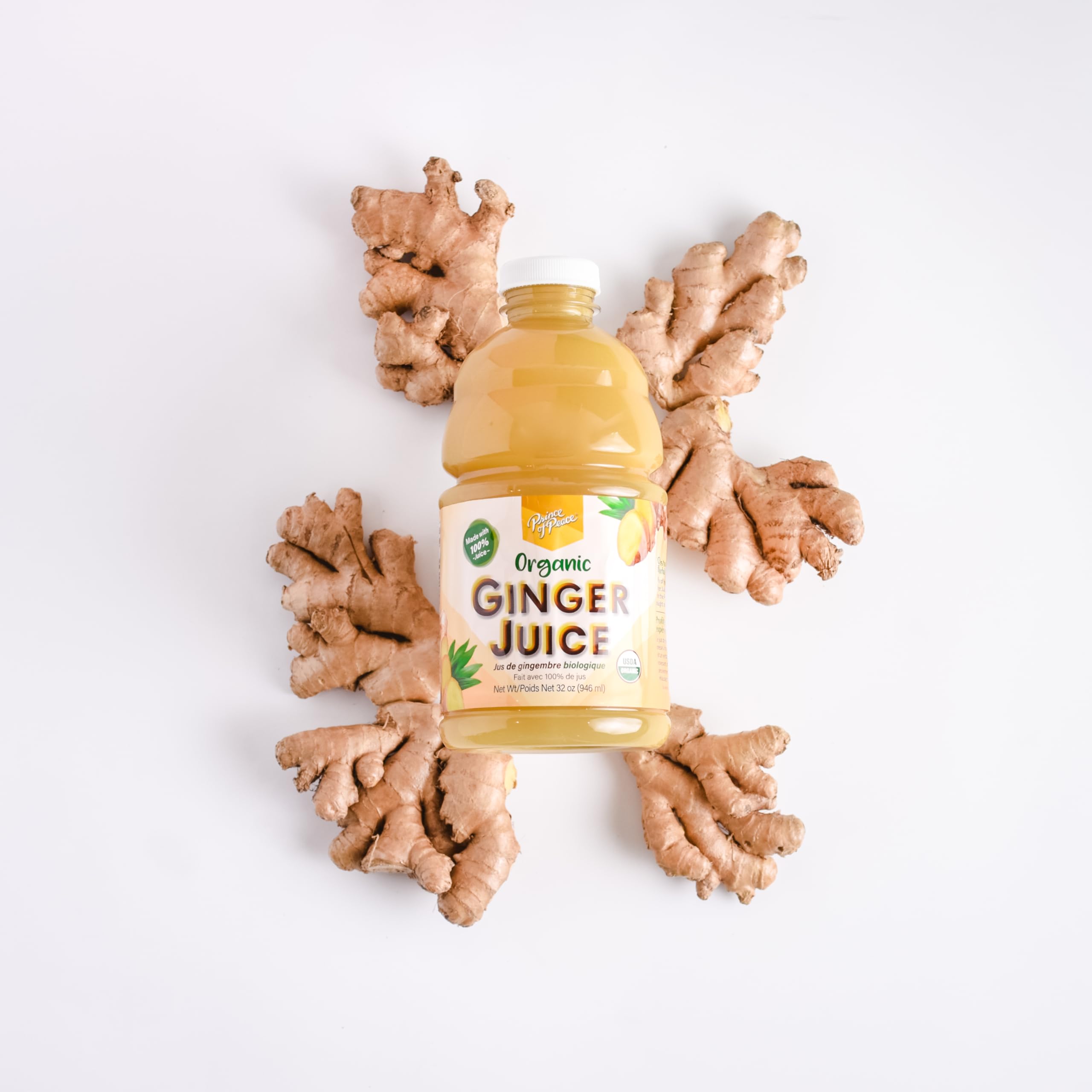 Pouring Prince Of Peace ginger juice showcases versatility in drinks