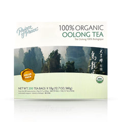 Prince Of Peace oolong tea bags provide a rich morning energy boost.