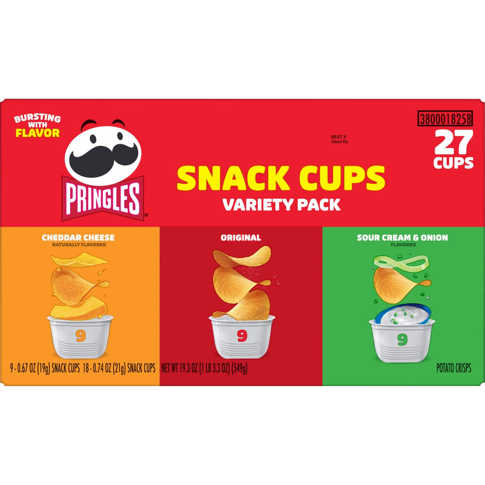 Pringles After-school snack cups provide a fast flavor boost between classes