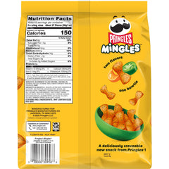 Pringles Mingles bag open ready to share during a movie night or gathering.