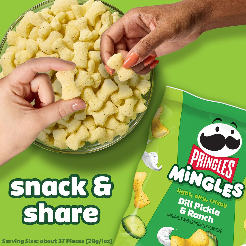 Corn-based base offers light texture and crisp bite.