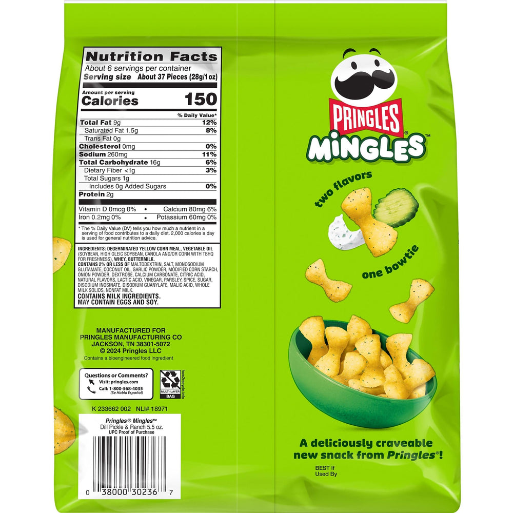 Pringles Mingles delivers two flavors on a single puff for adventurous snacking.