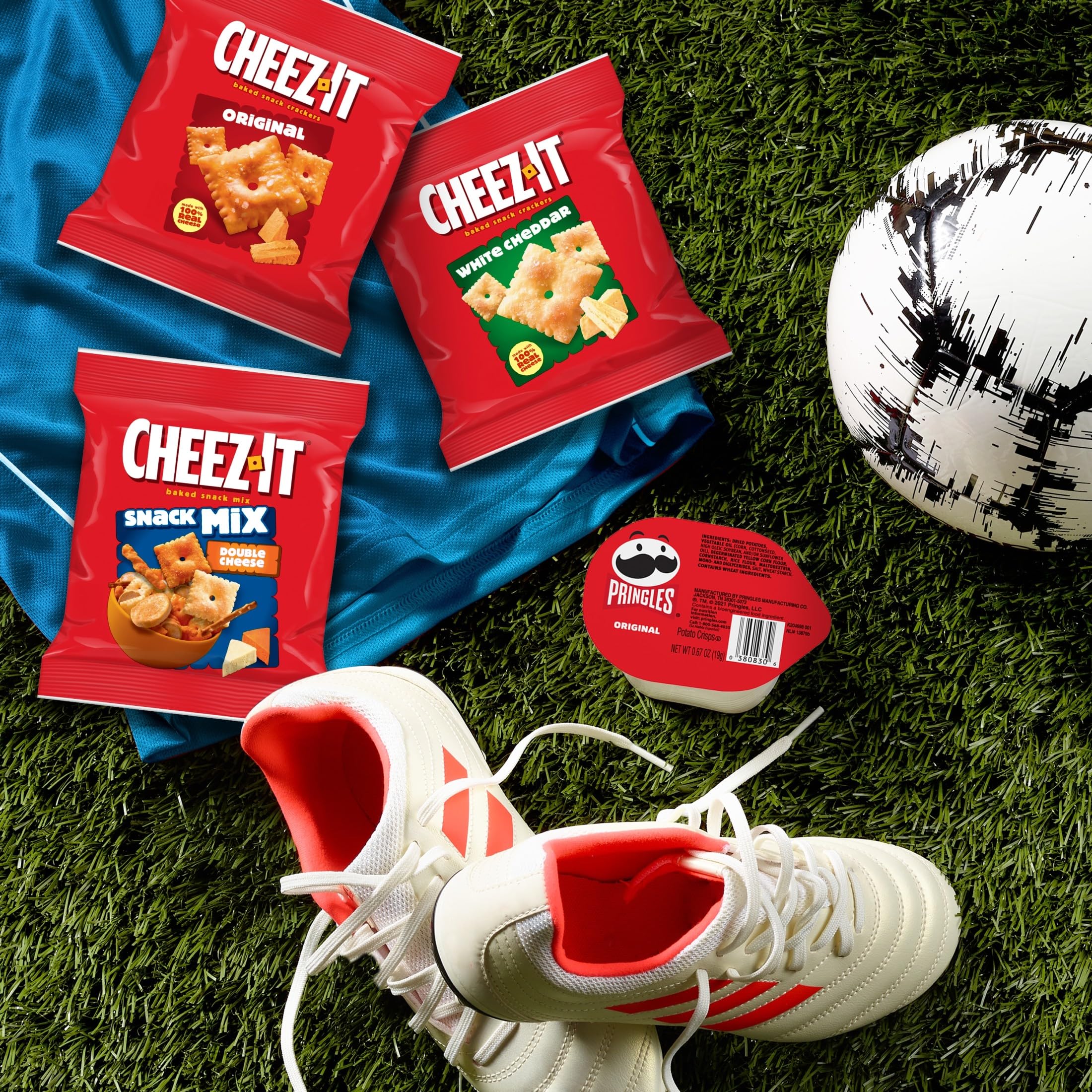Pringles Original cups close-up for movie night or on-the-go nibbling