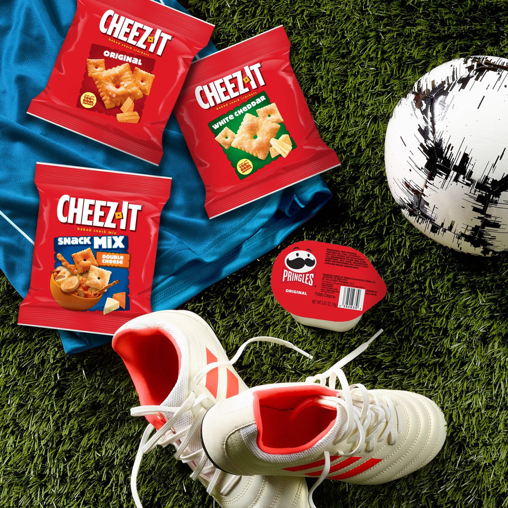 Pringles Original cups close-up for movie night or on-the-go nibbling