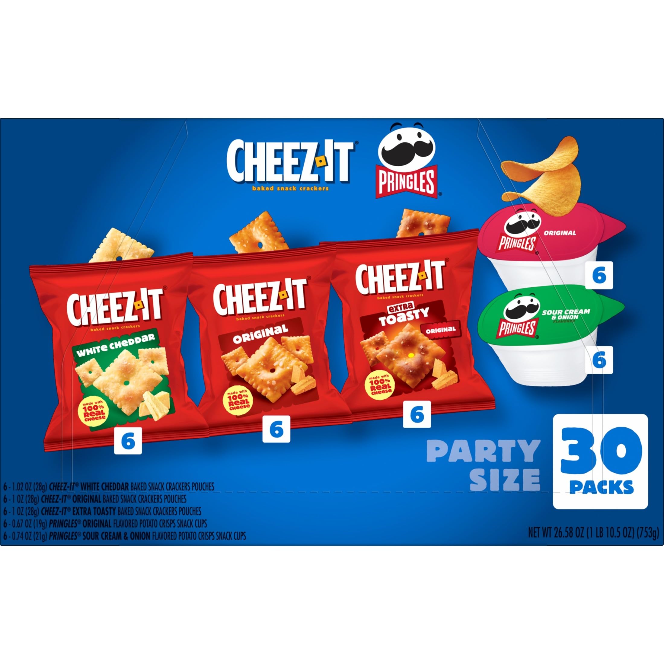 Pringles Sour Cream and Onion provide a tangy twist ideal for road trips and gatherings.