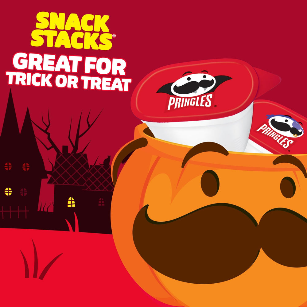 Pringles Trick-or-Treat snack collection designed for sharing at events