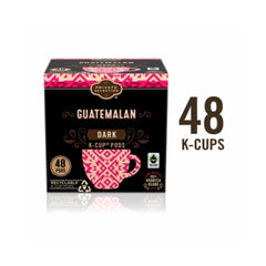 Private Selection Guatemalan Dark Roast box closeup highlighting convenient single-serve pods