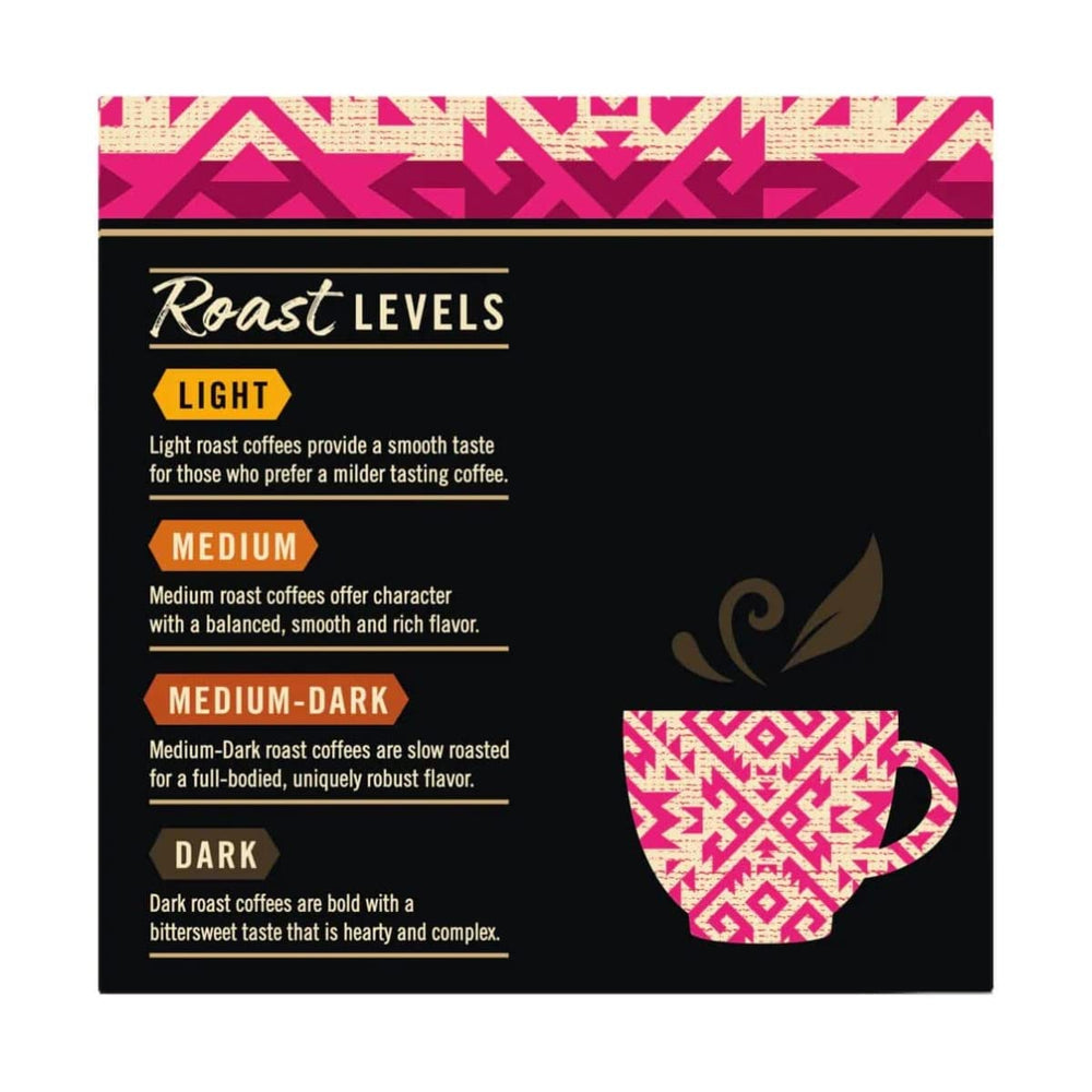 Private Selection Guatemalan Dark Roast pod in cup showing rich extraction