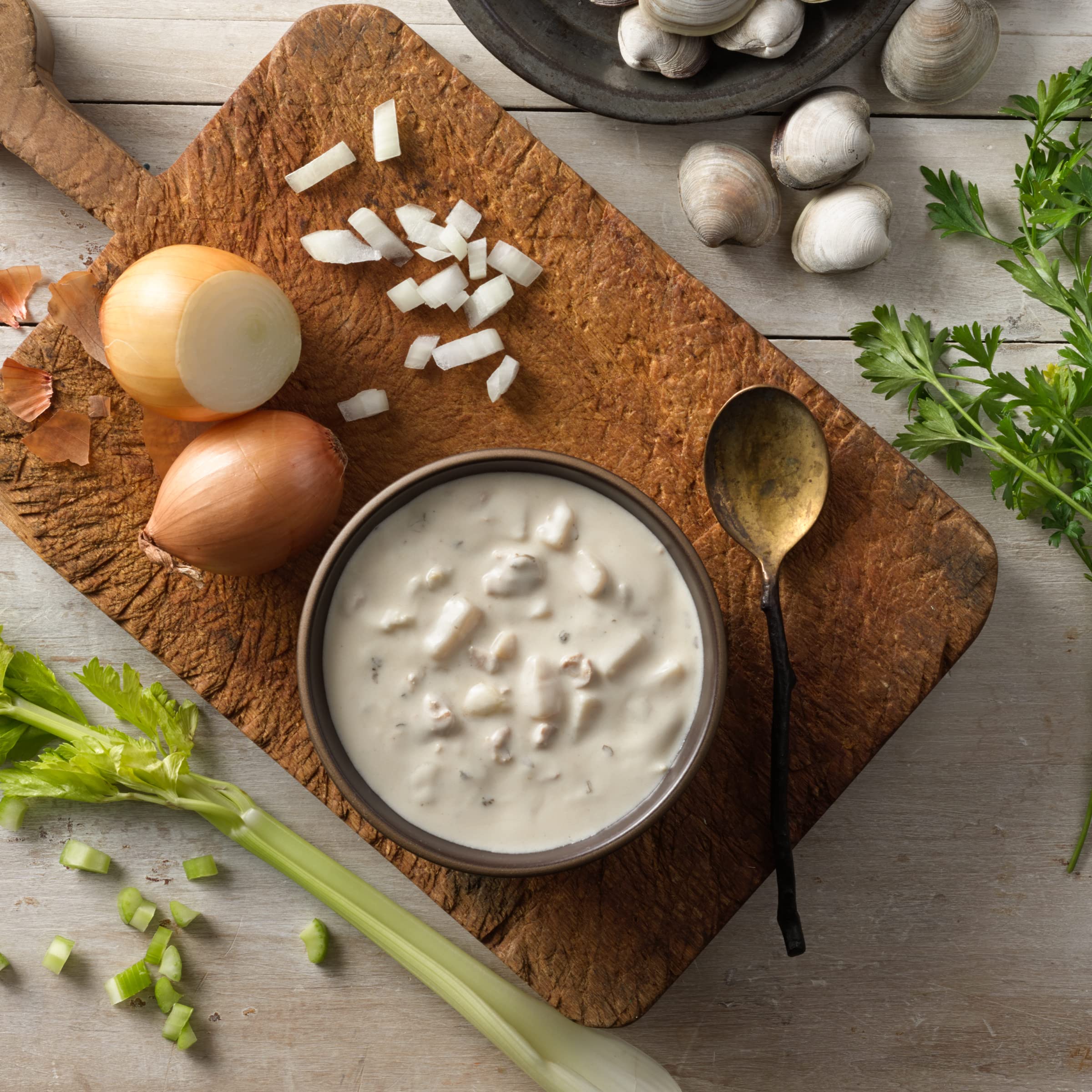 Gluten-free option shown on Progresso Rich Hearty packaging.