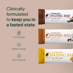 Prolon Fasting Bars Coconut Macadamia, creamy texture and fiber-rich nourishment.