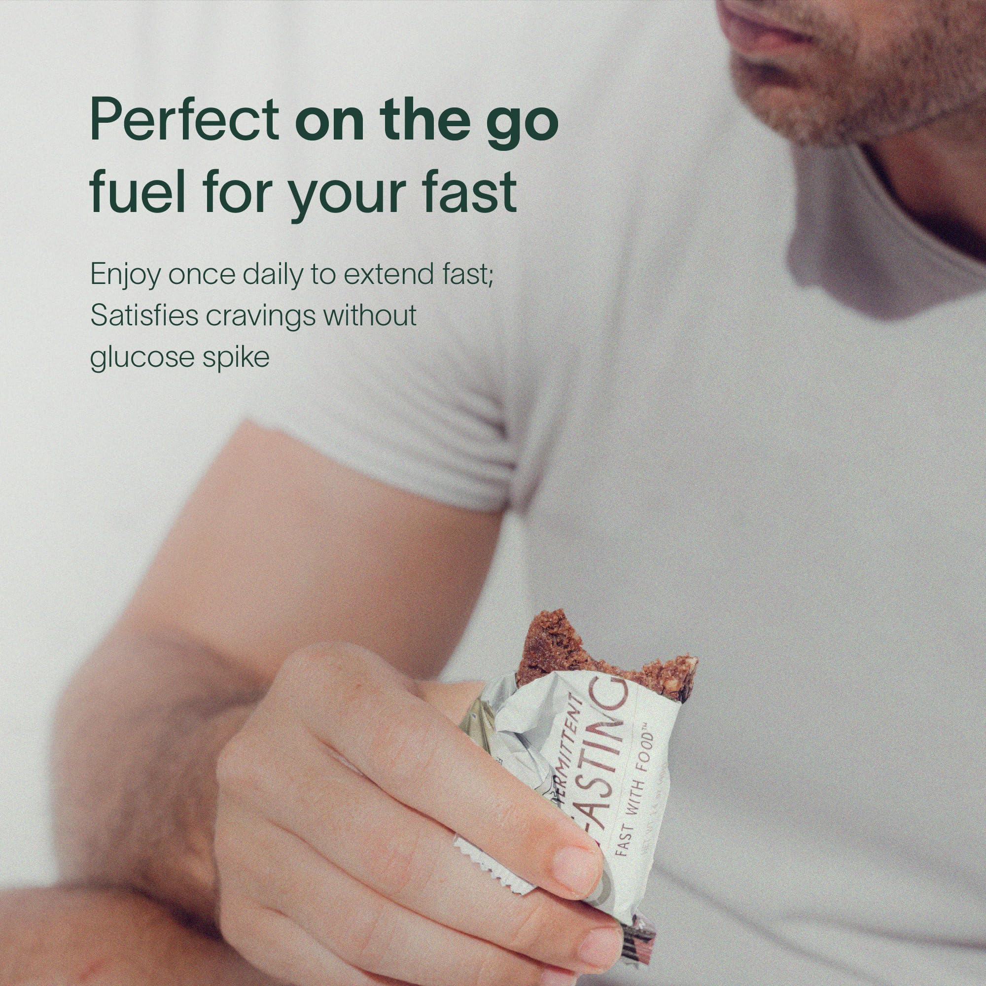 Prolon Fasting Bars variety-pack box, designed for easy fasting lifestyle.