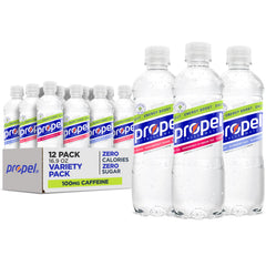 Propel Energy Boost blueberry acai bottle for workout hydration