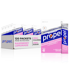 Propel clear vinyl exam gloves in large size shown in packaging for clinics