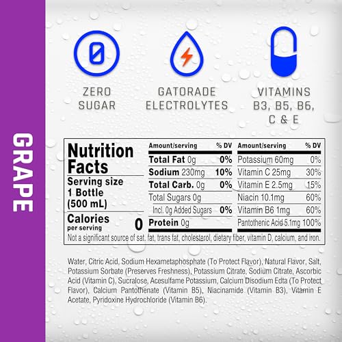 Propel grape-flavored water 12-pack for on-the-go hydration
