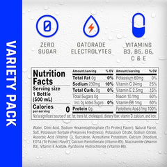 Propel Immune Support Orange Raspberry bottle highlighting zero sugar hydration