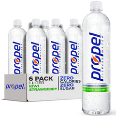 Propel Kiwi Strawberry bottle for zero calorie hydration during workouts