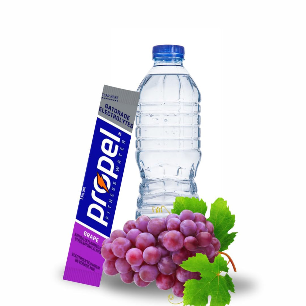 Propel electrolytes in convenient single-serving packets.