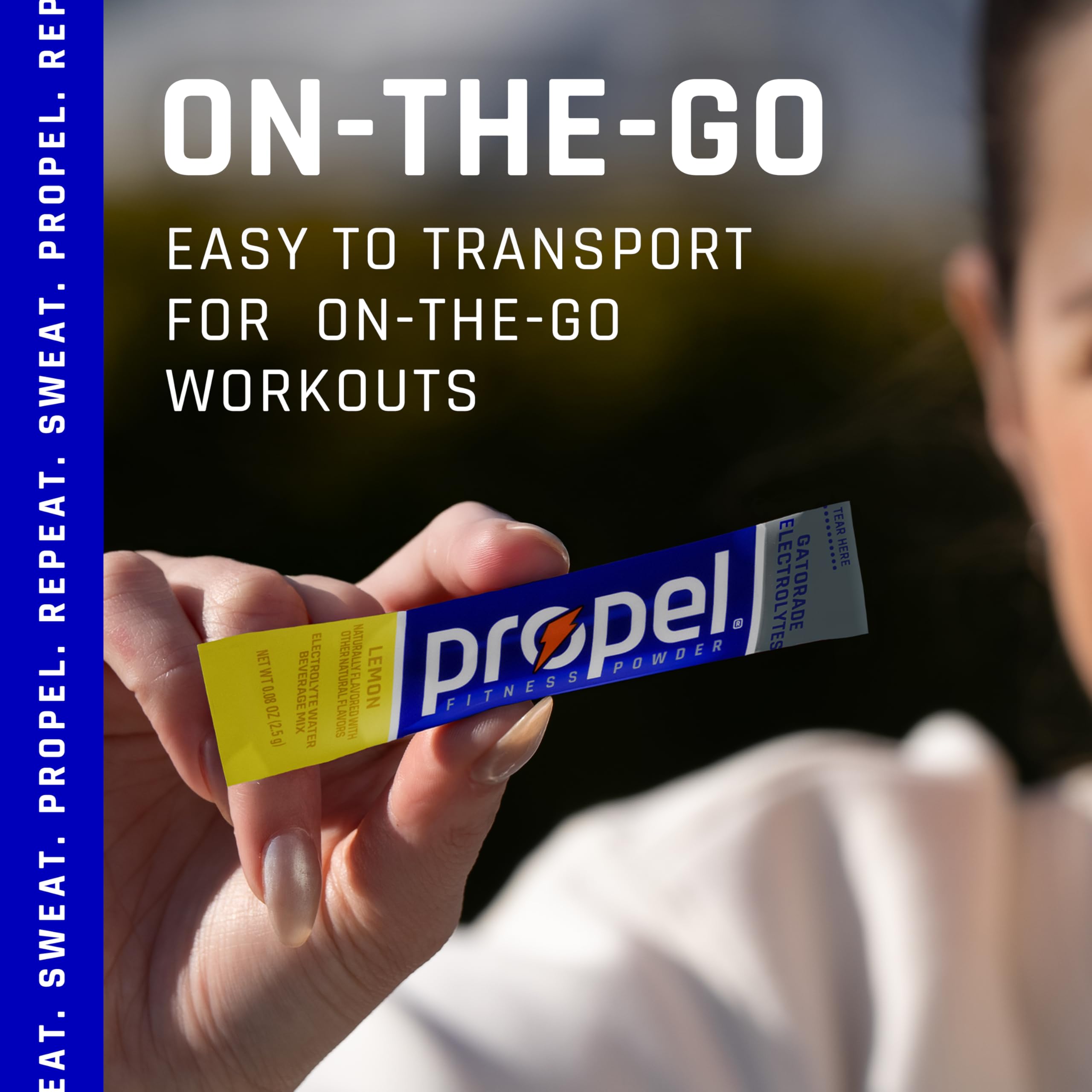 Propel zero calorie zero sugar hydration with electrolytes.