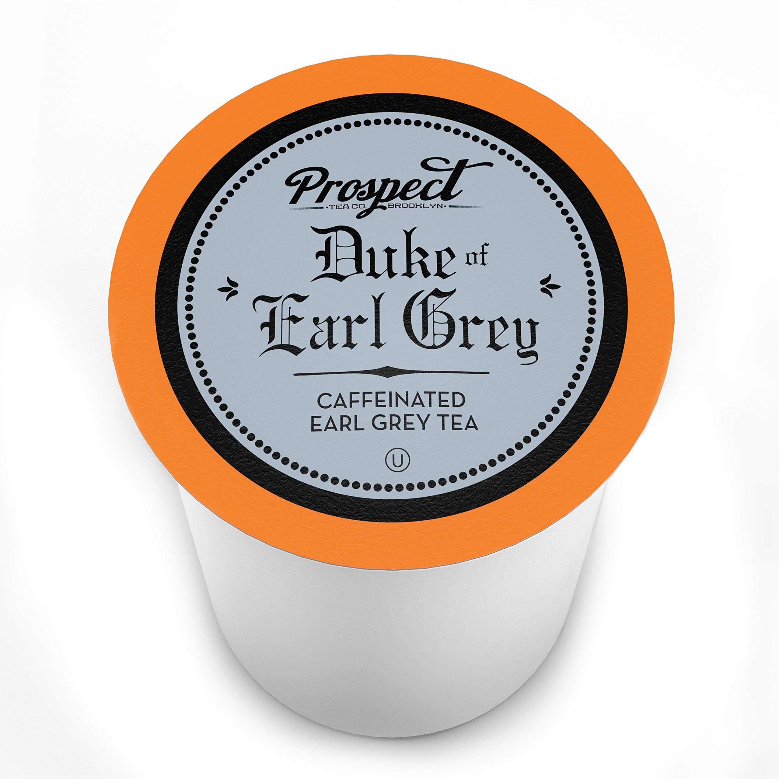 Prospect Tea Co. Duke of Earl Grey pods closeup shows artisanal blend and quality leaves.