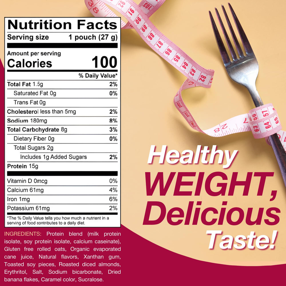 ProtiDIET ready-to-serve oatmeal bowl ready for quick energy.