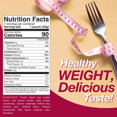 ProtiDIET Apple Cinnamon Oatmeal sachet for quick protein on the go.