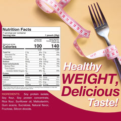 ProtiDIET Honey Nut Soy Cereal in milk for a protein-rich breakfast