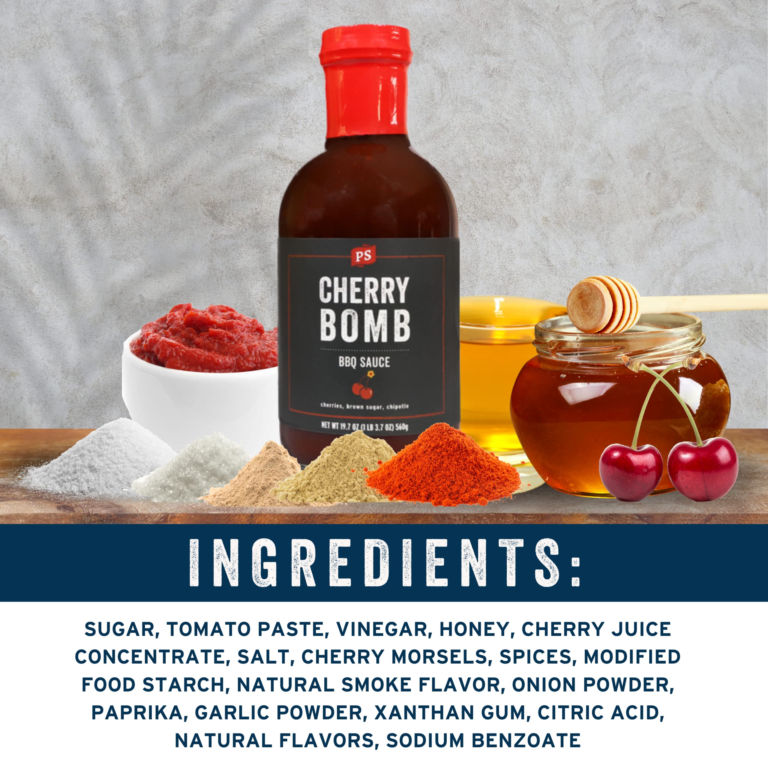PS Seasoning Cherry Bomb grilled meat finish with cherry glaze