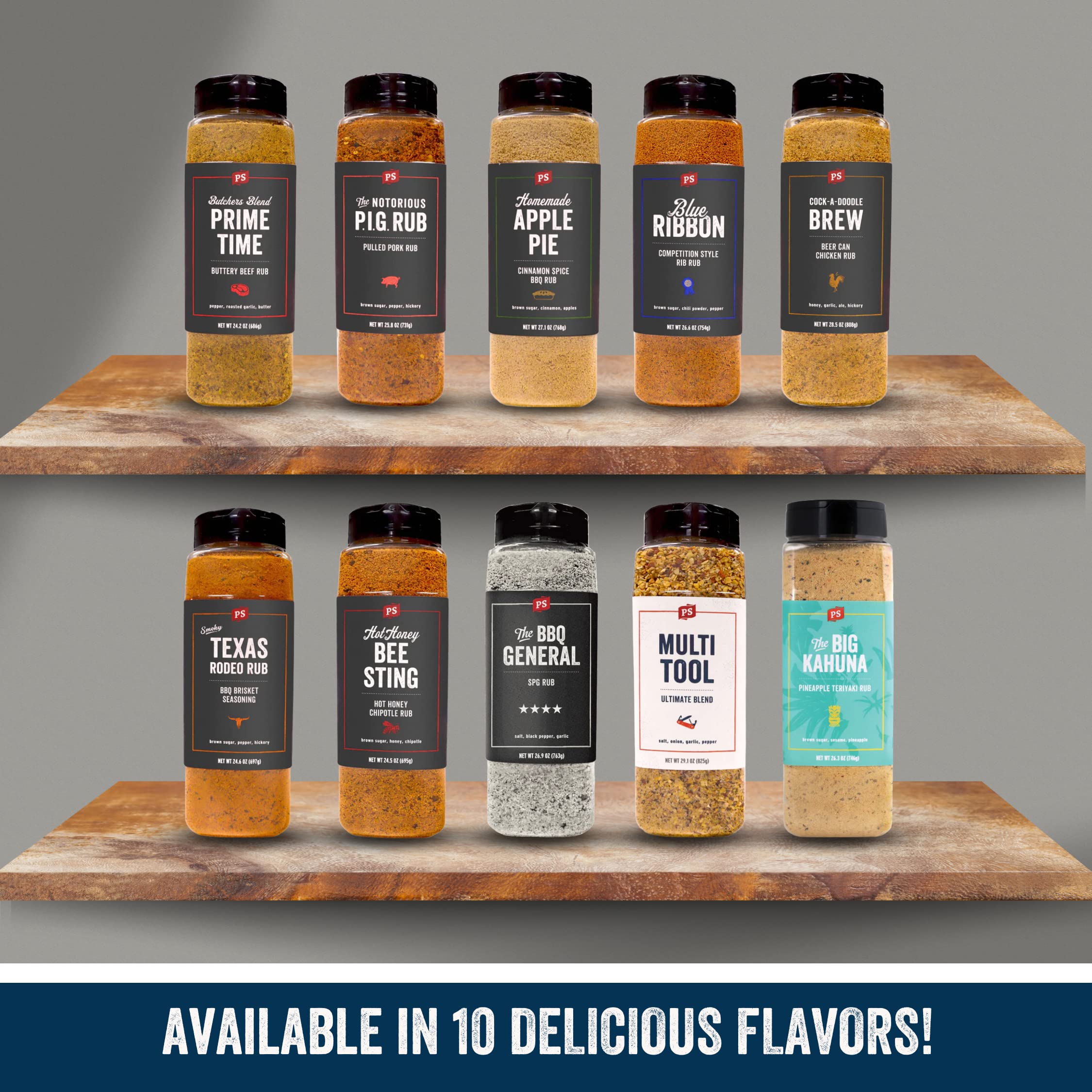 PS Seasoning Notorious PIG pork-chop-seasoned, elevates weekday dinners with rich sweetness.