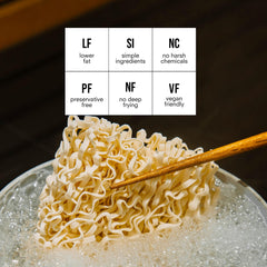 Public Goods Ramen Original ingredients—simple and natural.