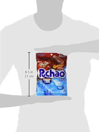 Six-pack bundle of Puchao Gummy N' Soft Candy with vibrant colors