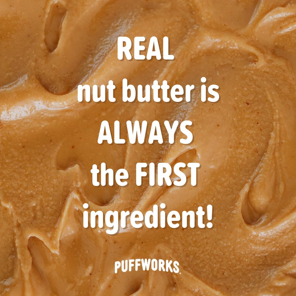 Puffworks kids snack on the go, crunchy, portable and kid-friendly.