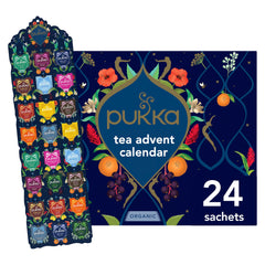 Pukka advent calendar box for festive tea rituals.