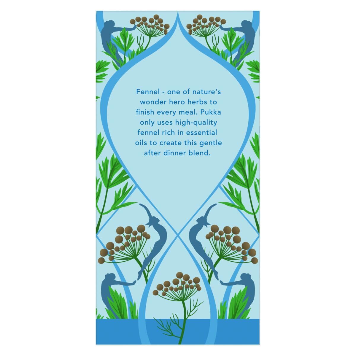 Pukka Herbal Tea cup and steeping time emphasizes mindful brewing.