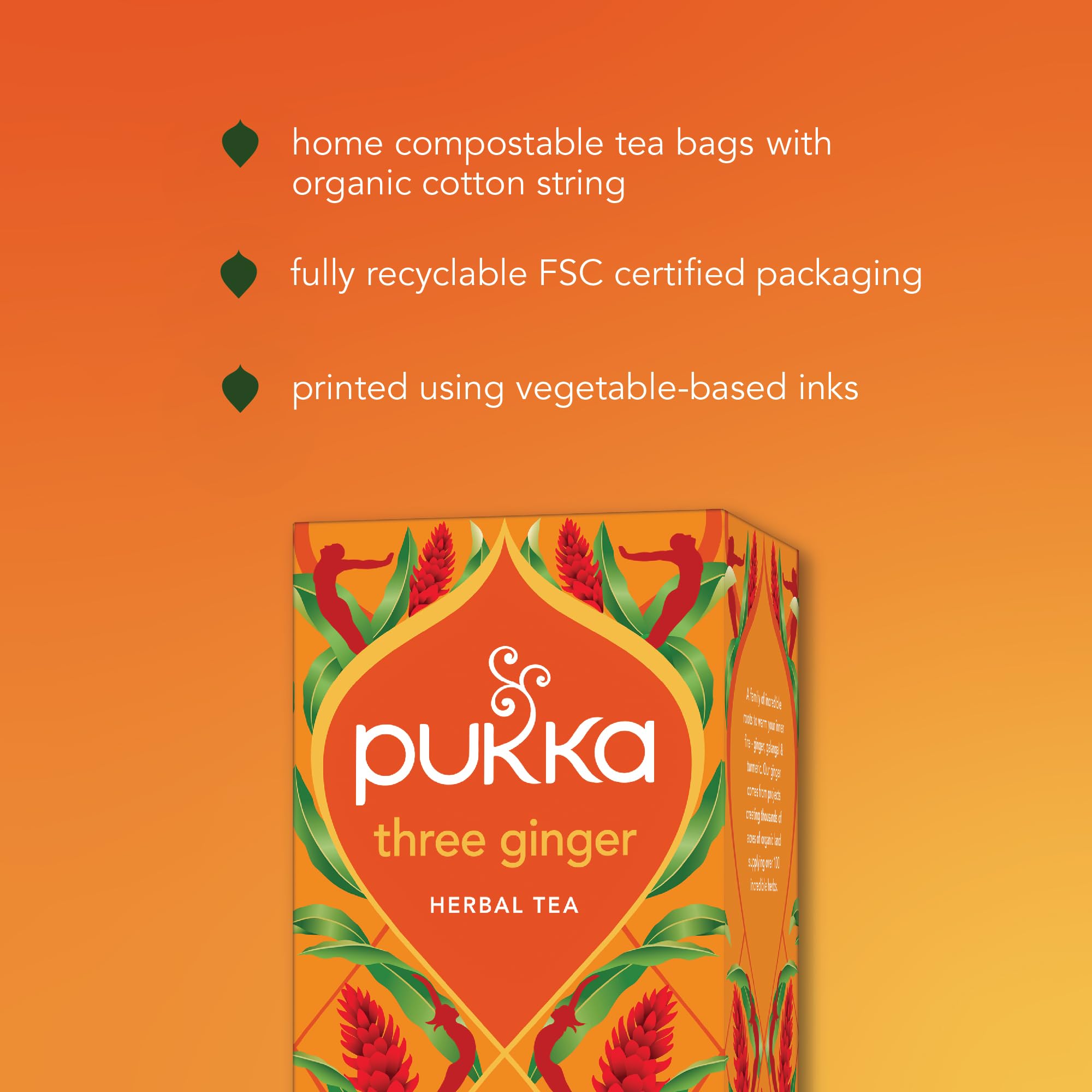Pukka Three Ginger Tea served in morning routine with comforting aroma