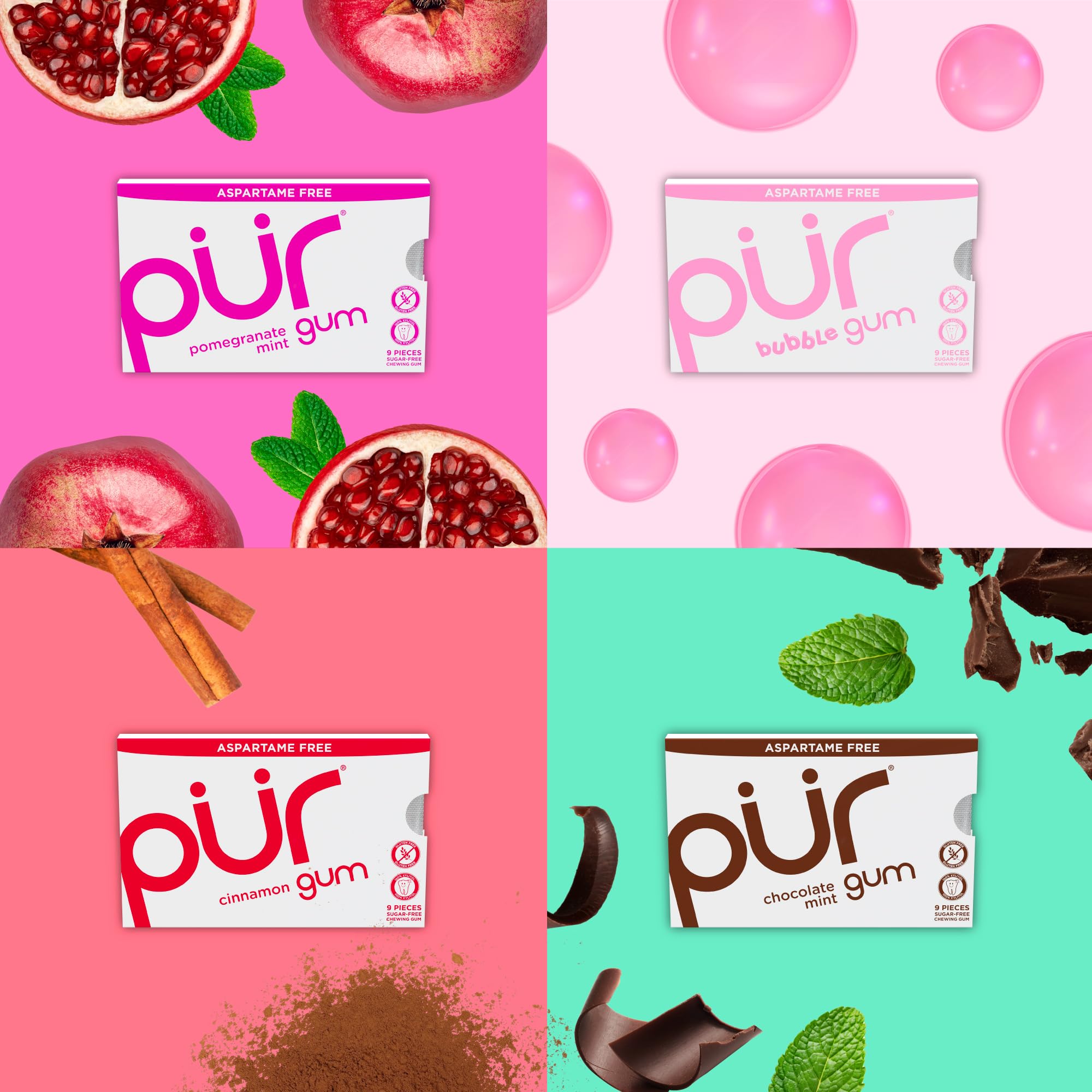 PUR Gum Cinnamon flavor blister offers fiery, sweet-spicy kick for bold snacking