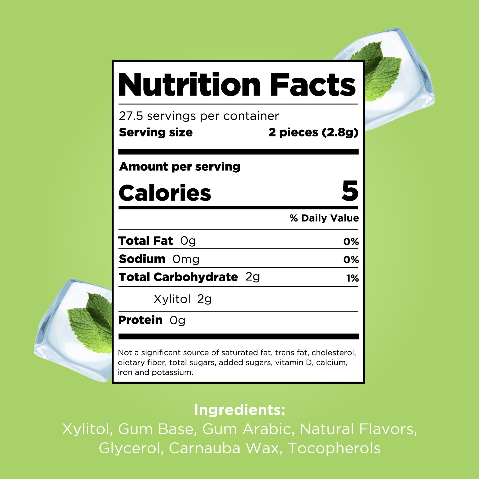 PUR Gum Coolmint bag sealed showing convenient reseal and lasting mintiness.