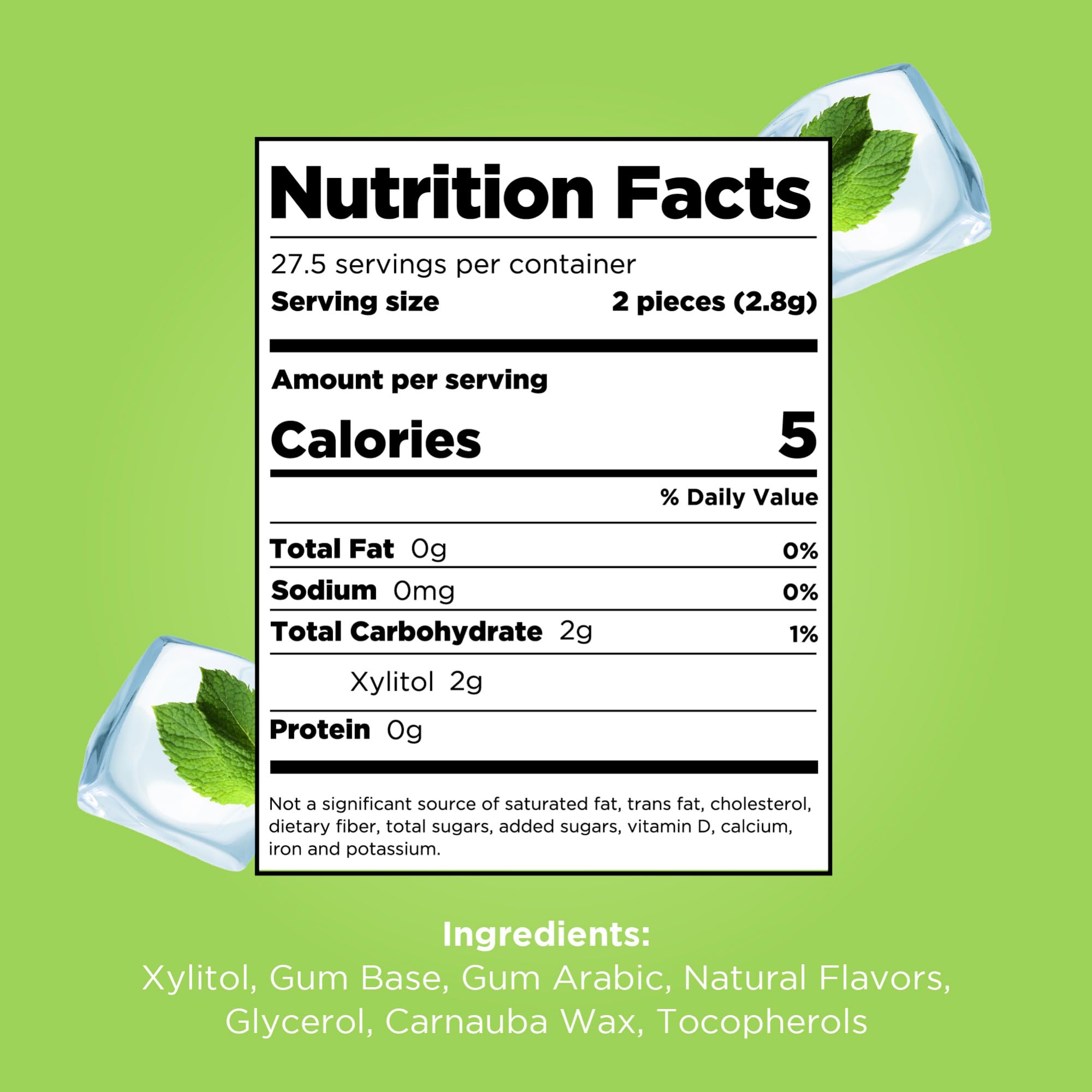 PUR Gum Coolmint sealed bag preserves freshness and flavor