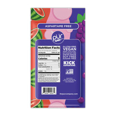 PUR Gum Jumbo large piece close up for extended chew
