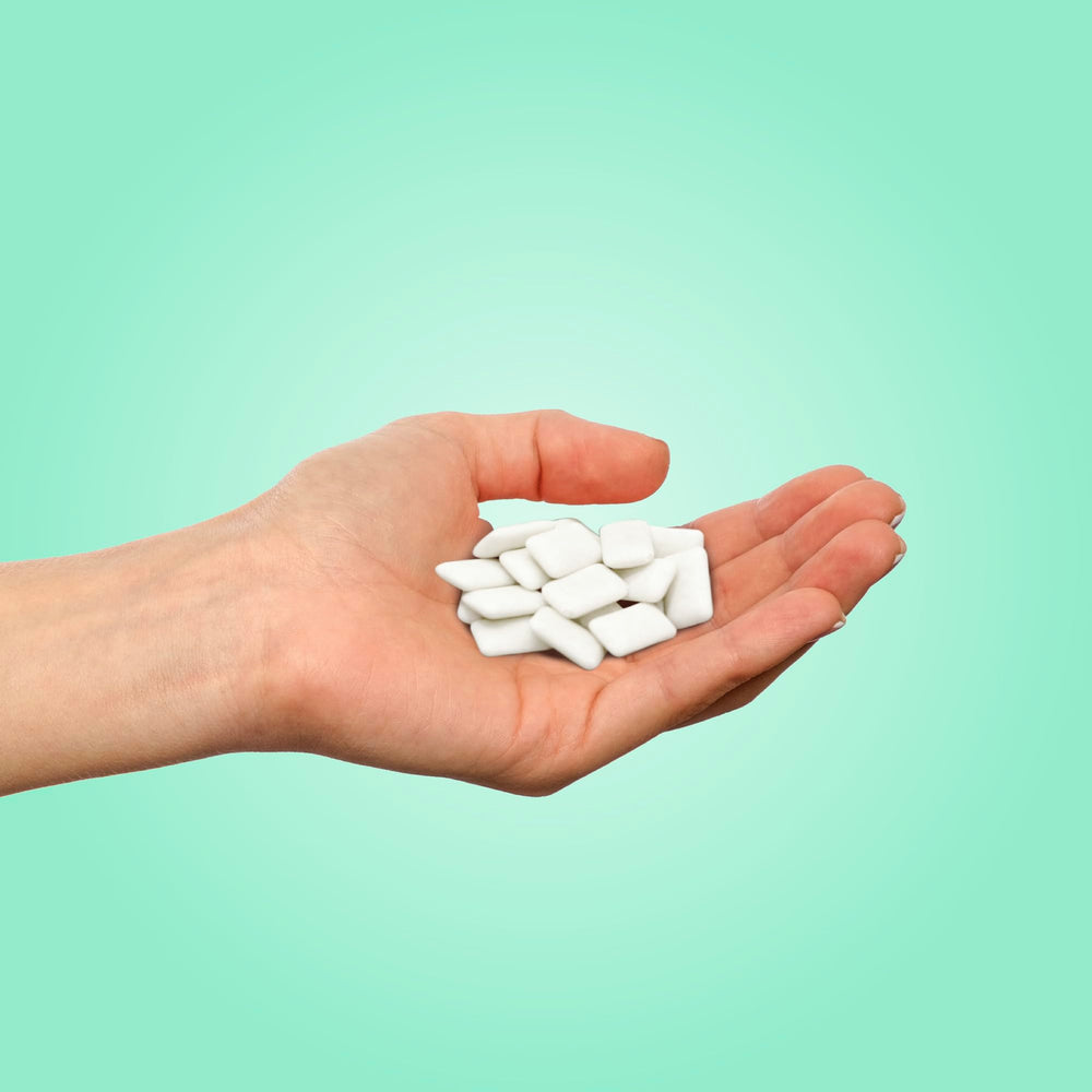 PUR Gum is vegan, gluten-free, and allergen-free for inclusive snacking.
