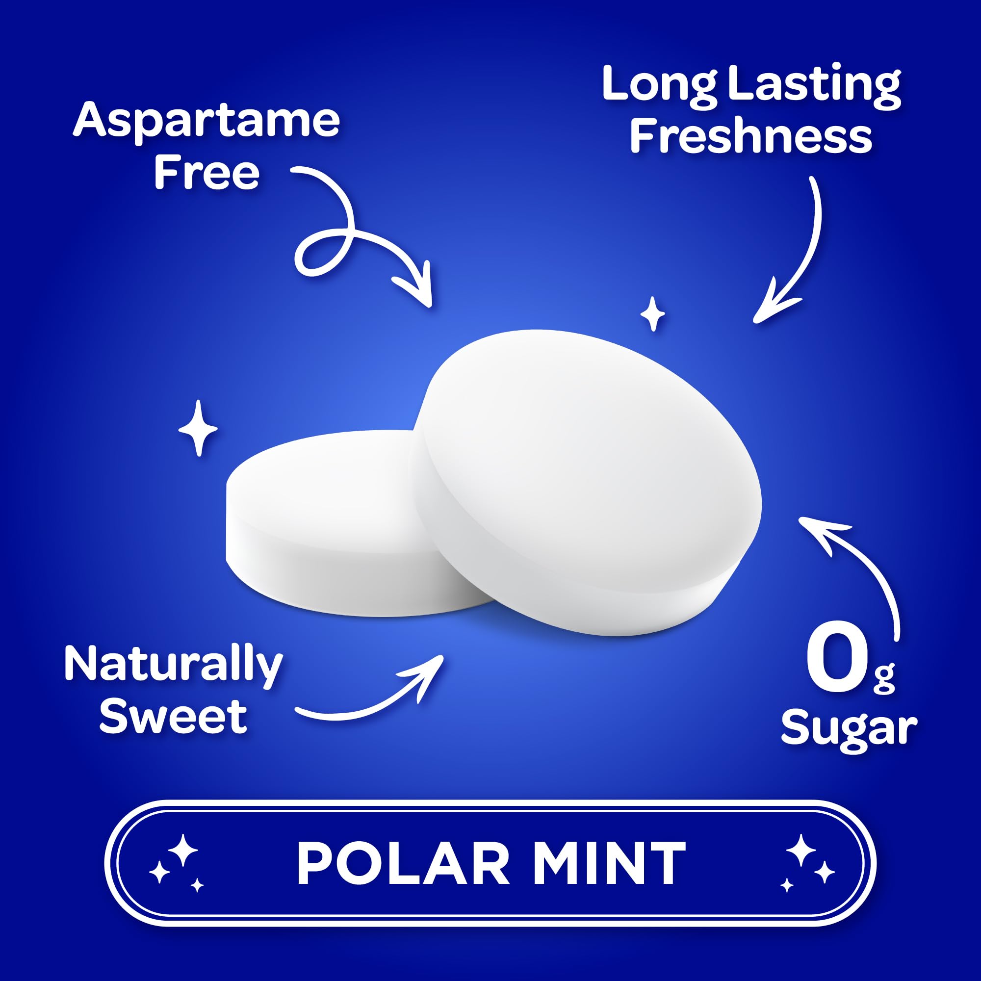 PUR Mints dentist recommendation badge shown on packaging